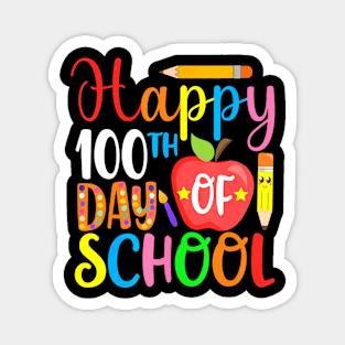 100 Days Of School Teacher And Student Magnet