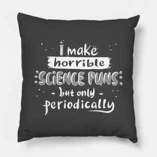 Science Puns Pillow