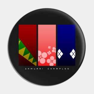 minimalist champloo Pin