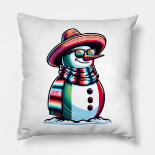 Snow Hombre Pillow