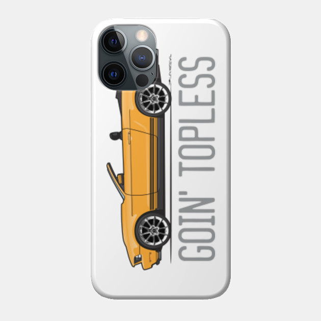 Goin' Topless-Orange - Convertible Pony - Phone Case