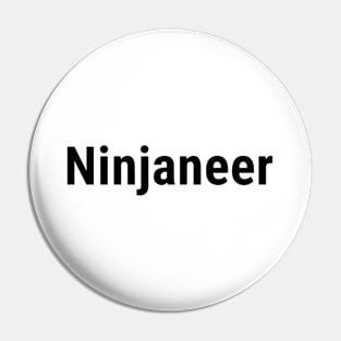 Ninjaneer Black Pin