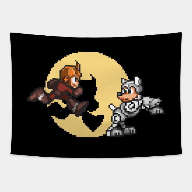 Mega TinTin Man Tapestry by 84Nerd