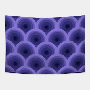 Circles geometric pattern Tapestry