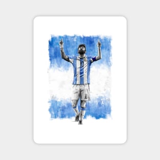 Leo Messi -  Argentina - Football Artwork Magnet