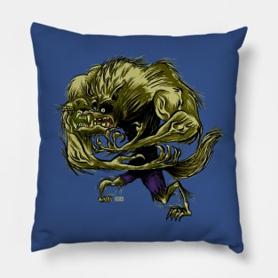 Cartoon Werewolf Pillow