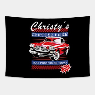 Christy's Classic Cars Tapestry