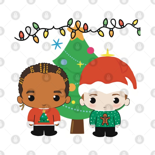 Lewis and George cute Christmas version by cutedrivers