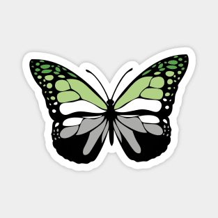 Aromantic Butterfly Magnet