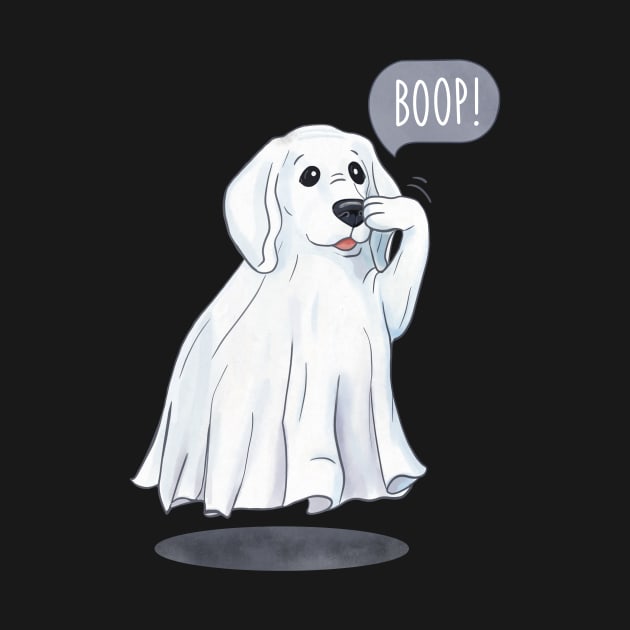 Boop the Dog Ghost (Friendly)! by stylecomfy