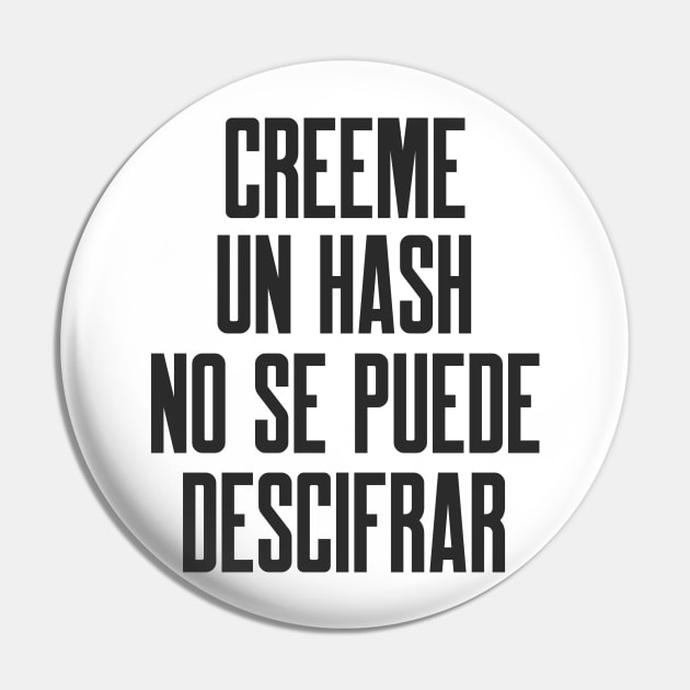 Ciberseguridad Creeme Un Hash No Se Puede Descifrar Pin by FSEstyle