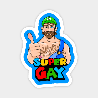 Super Gay Thumbs Up Magnet
