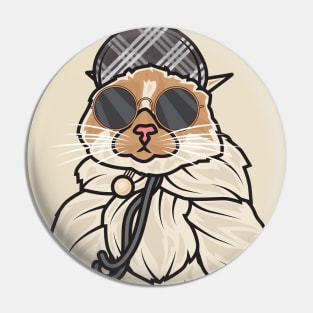 The Sun glasses Cat Pin