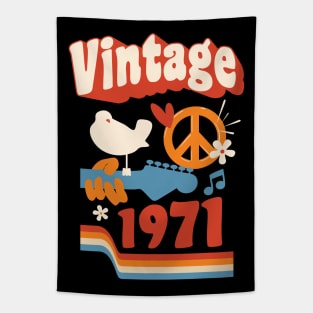 Vintage 1971 - Woodstock Style Tapestry