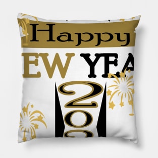 Happy New Year 2020 Pillow