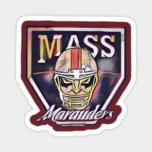 Massachusetts Marauders Football Magnet