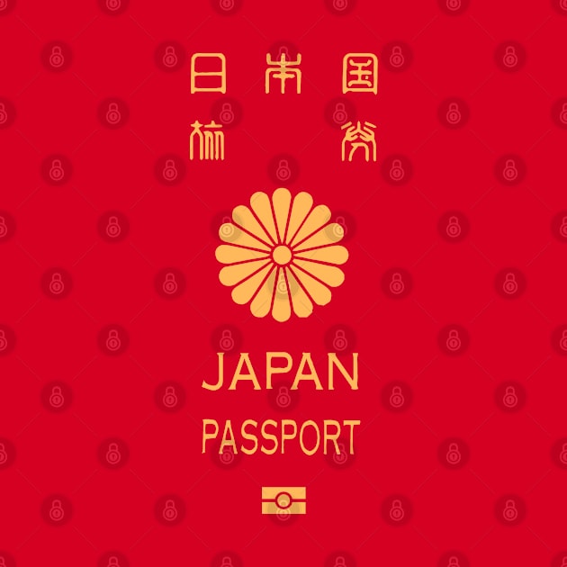 Japan passport by Travellers