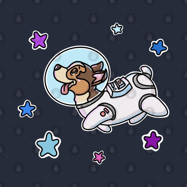 Astro Puppy by Artbysusant 