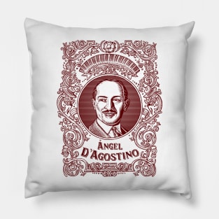 Ángel D'Agostino (in red) Pillow