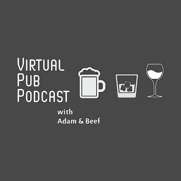 Virtual Pub Podcast White Logo by Virtual Pub Podcast