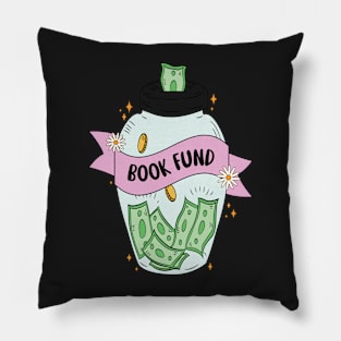 Book Fund sticker bookish sticker kindle stickers books lover gifts books sticker smut stickers Pillow