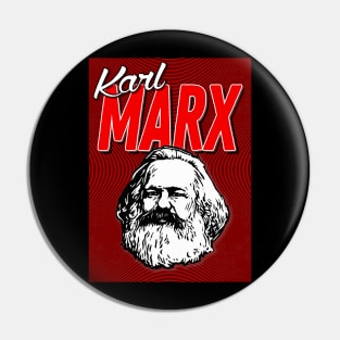 Karl Marx Socialist Design ∆∆∆ Pin