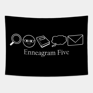 Enneagram 5 T-Shirt | Enneagram Type 5 | Investigator | Cerebral | Enneagram Gifts | Unisex - Men & Women's Tee Tapestry