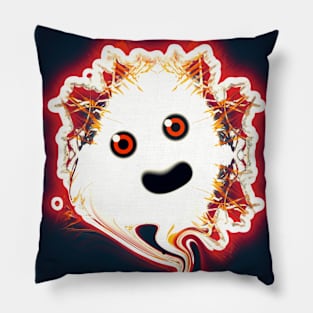 Red Ghost Pillow