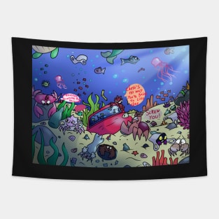 under the sea Tapestry