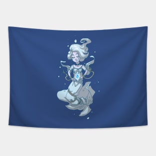 Drowned Ghost Girl Will-O'-the-Wisp MONSTER GIRLS Series I Tapestry