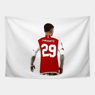 Back turned Kai Havertz Tapestry