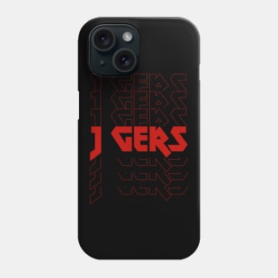 IRON TEXT || JANICK GEERS Phone Case