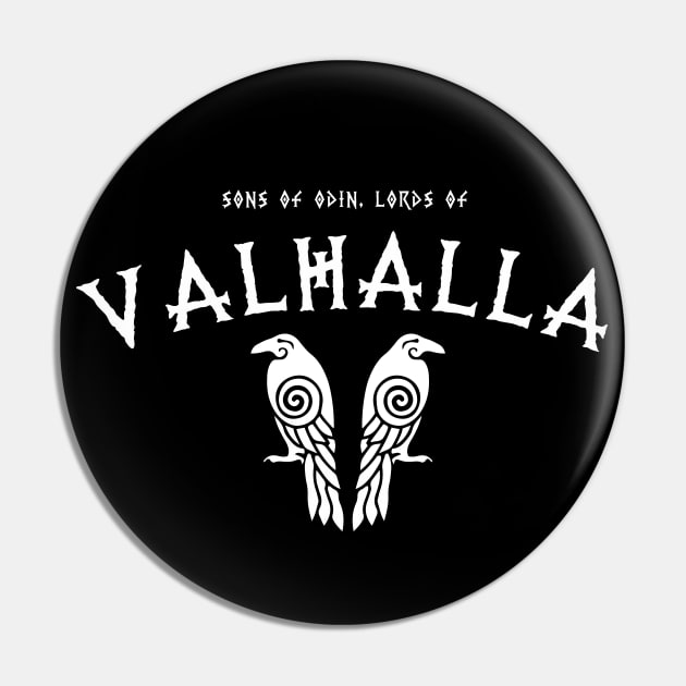 Sons of Odin, Lords of Valhalla Pin by visionarysea