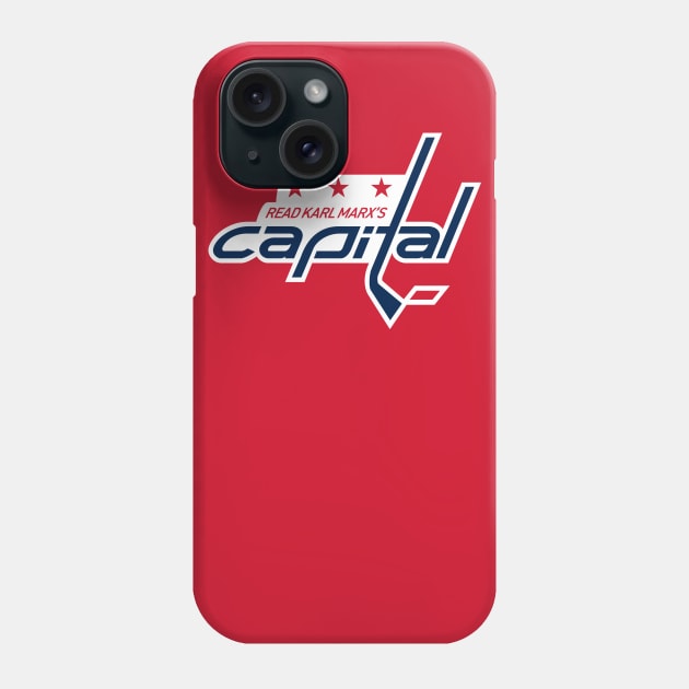 Karl Marx's Stanley Cup Capital Phone Case by aldo_nova