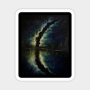 Galaxy Reflections Magnet