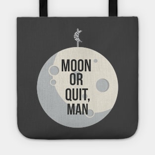 Parks & Recreation - Moon or Quit, Man Tote