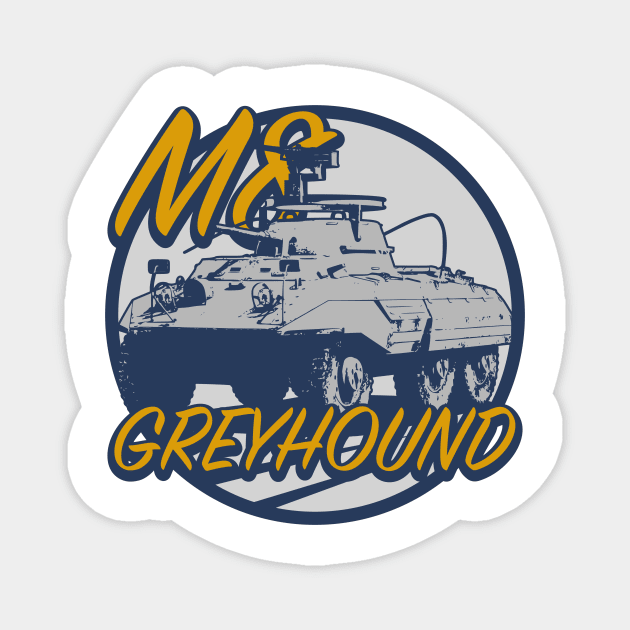 M8 Greyhound Magnet by Firemission45