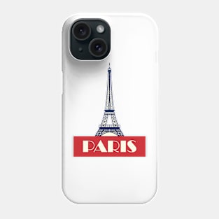 PARIS FRANCE The Eiffel Tower Phone Case