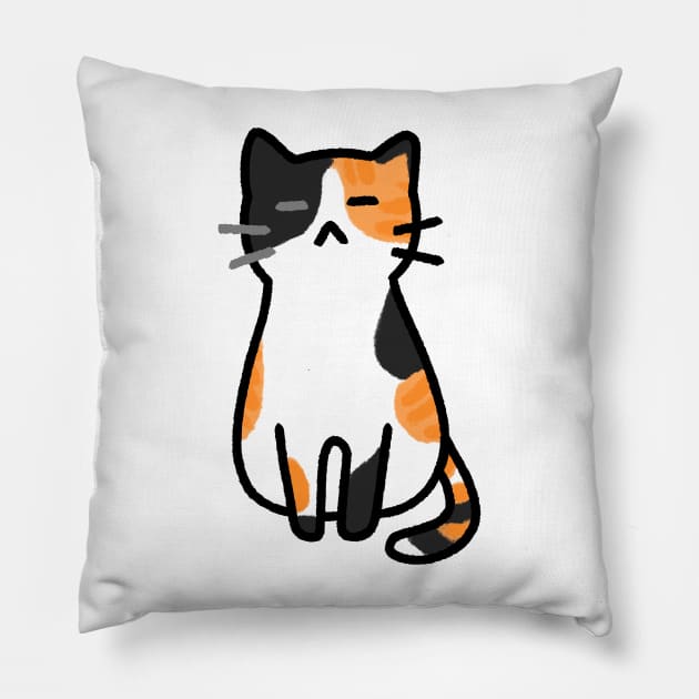 Paprika - Calico Pillow by ncprocter