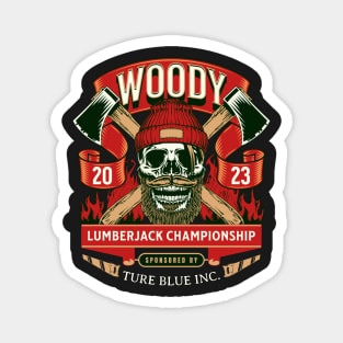 Lumber Jack Championship Magnet