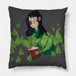 Girl with Redis Pillow