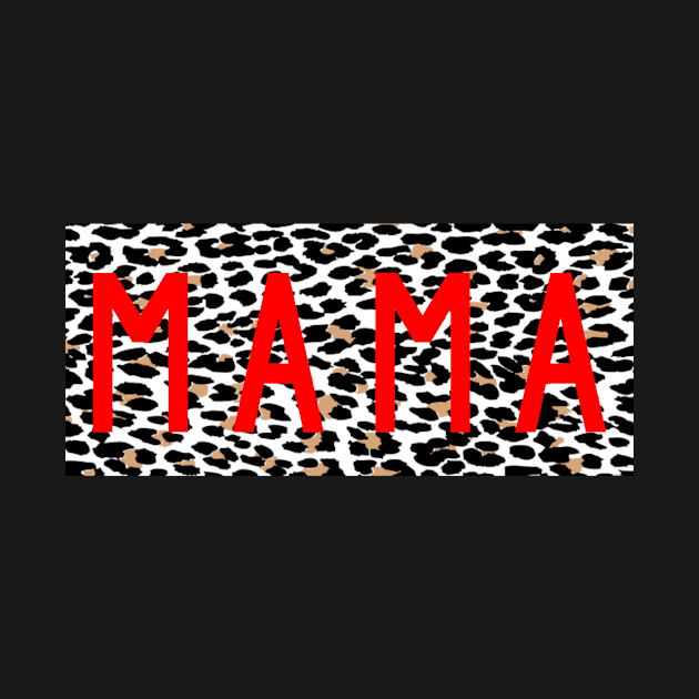 Mama Leopard Cheetah Print by vintageinspired