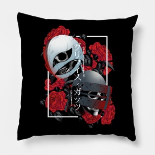 Memento Mori of the Hawks Pillow