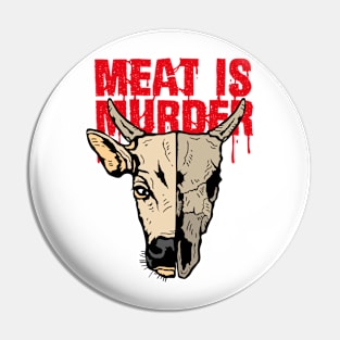 Meat is Murder Pin