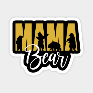 Mama Bear Mom Life Mother's Day Magnet