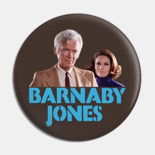 Barnaby Jones - Buddy Ebsen, Lee Meriwether - 70s Cop Show Pin