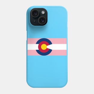 Colorado Trans State Flag Phone Case