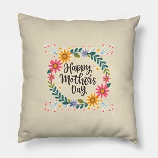 Happy Mothers Day Pillow