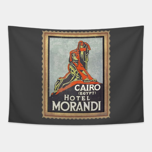 Hotel Morandi Egypt Tapestry by Midcenturydave