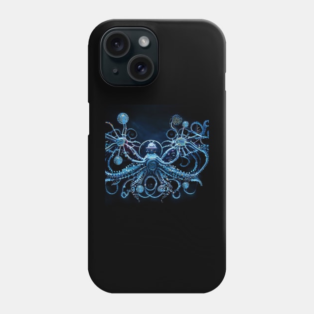 Machin Octopus Phone Case by Pebbles Joy Designs